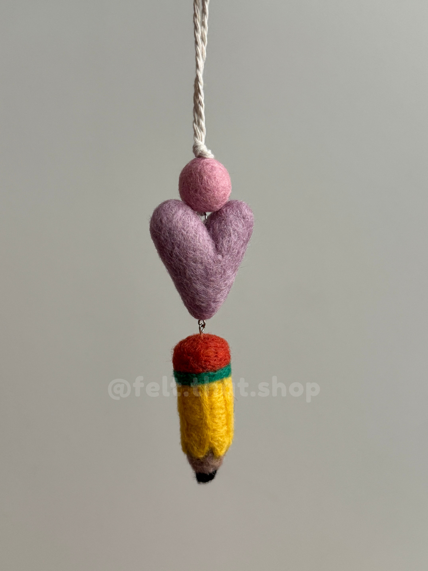 Pencil Car Charm