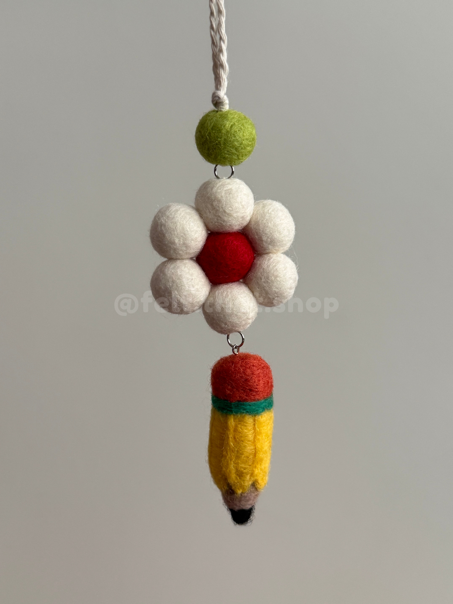 Pencil Car Charm
