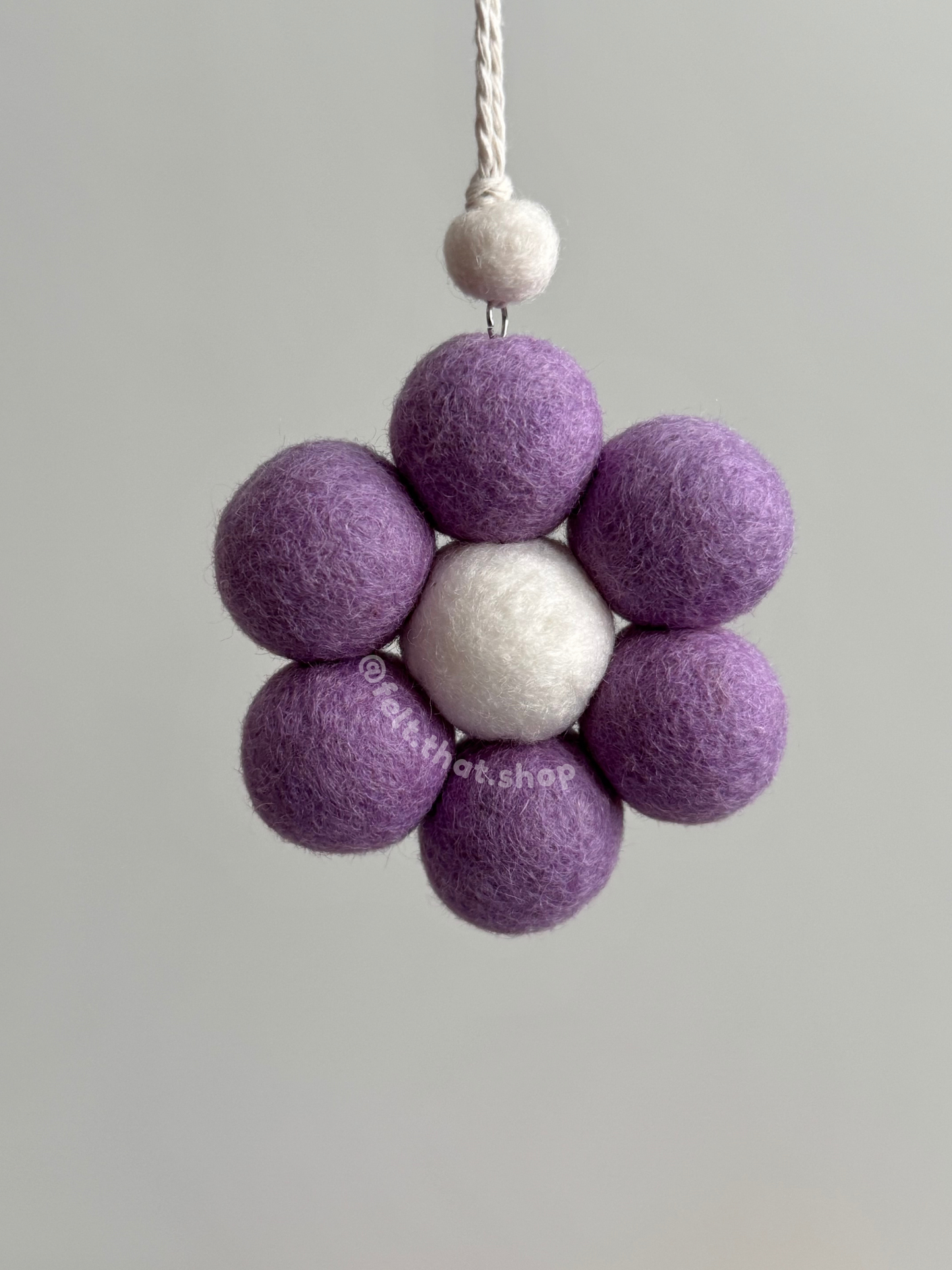 Jumbo Flower Car Charm (Cool)