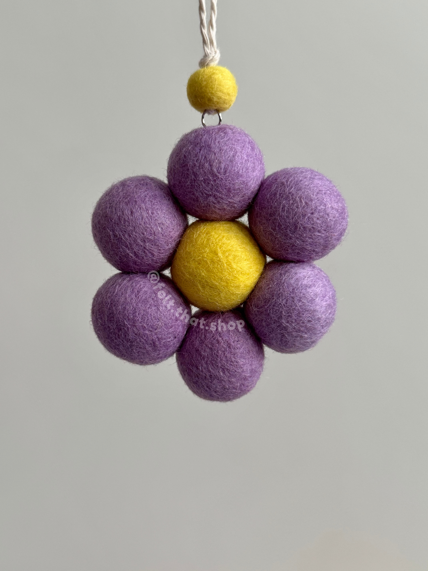 Jumbo Flower Car Charm (Cool)