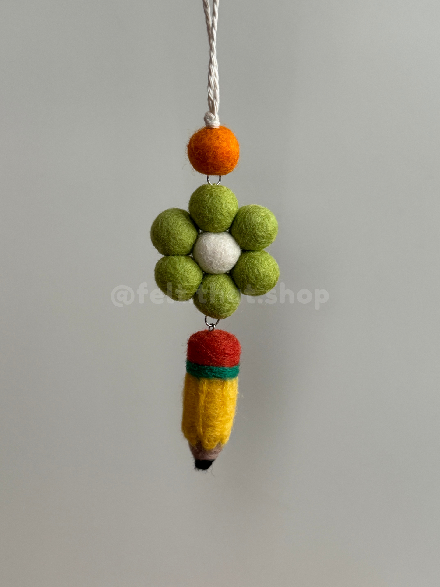 Pencil Car Charm