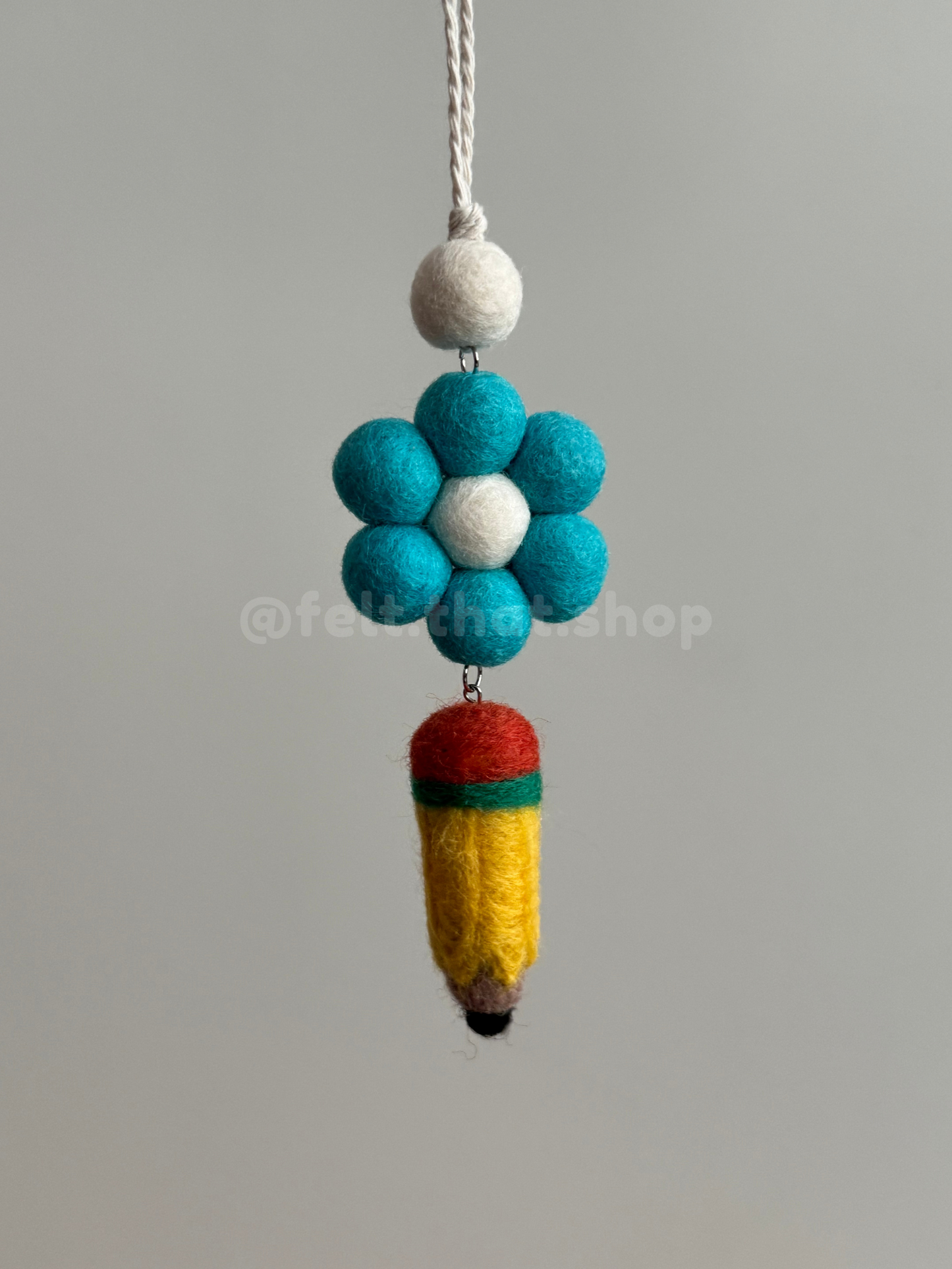 Pencil Car Charm