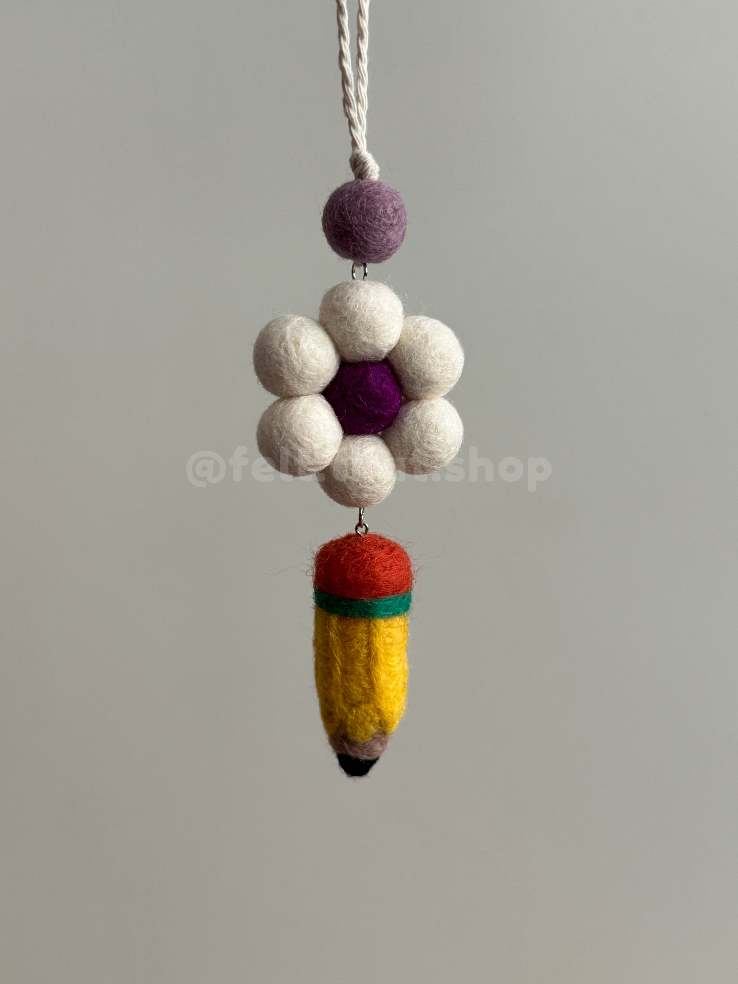 Pencil Car Charm