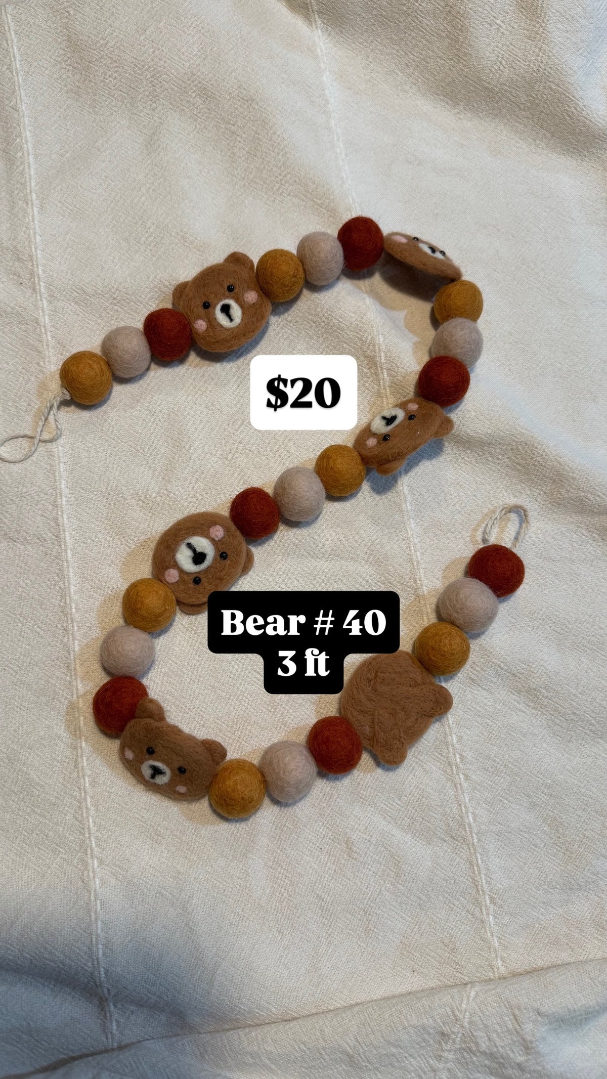 Bear Friend Garland #40
