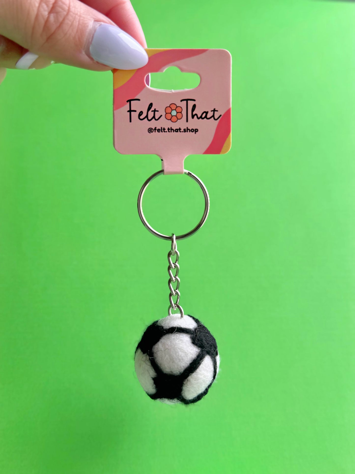 Soccer Keychain