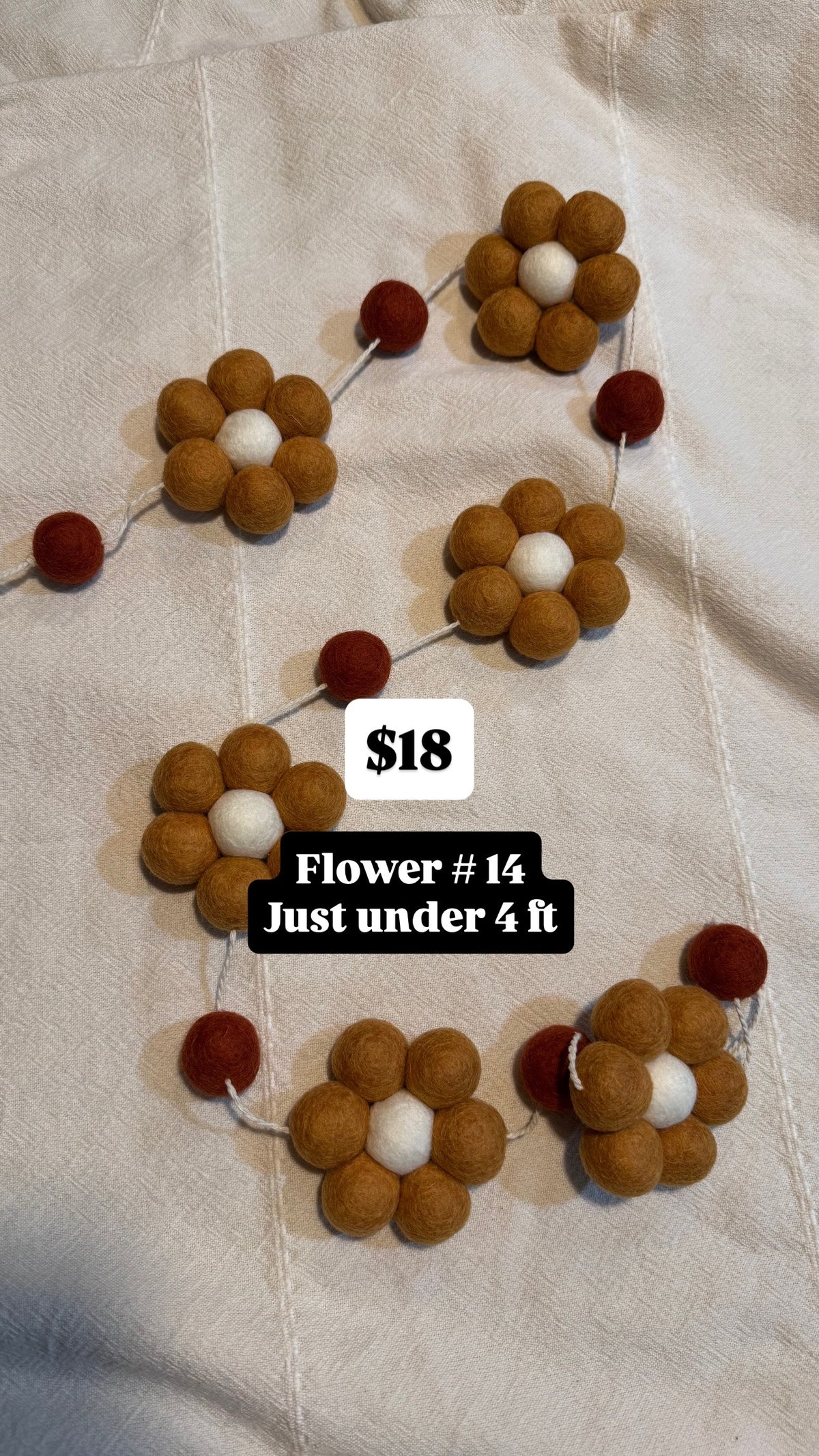 Sienna Flower Garland #14