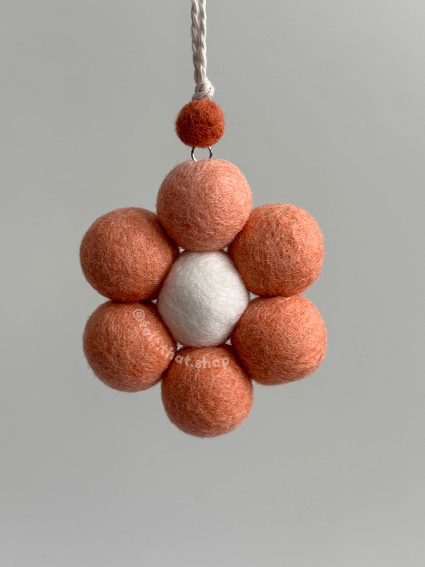 Jumbo Flower Car Charm (Warm)