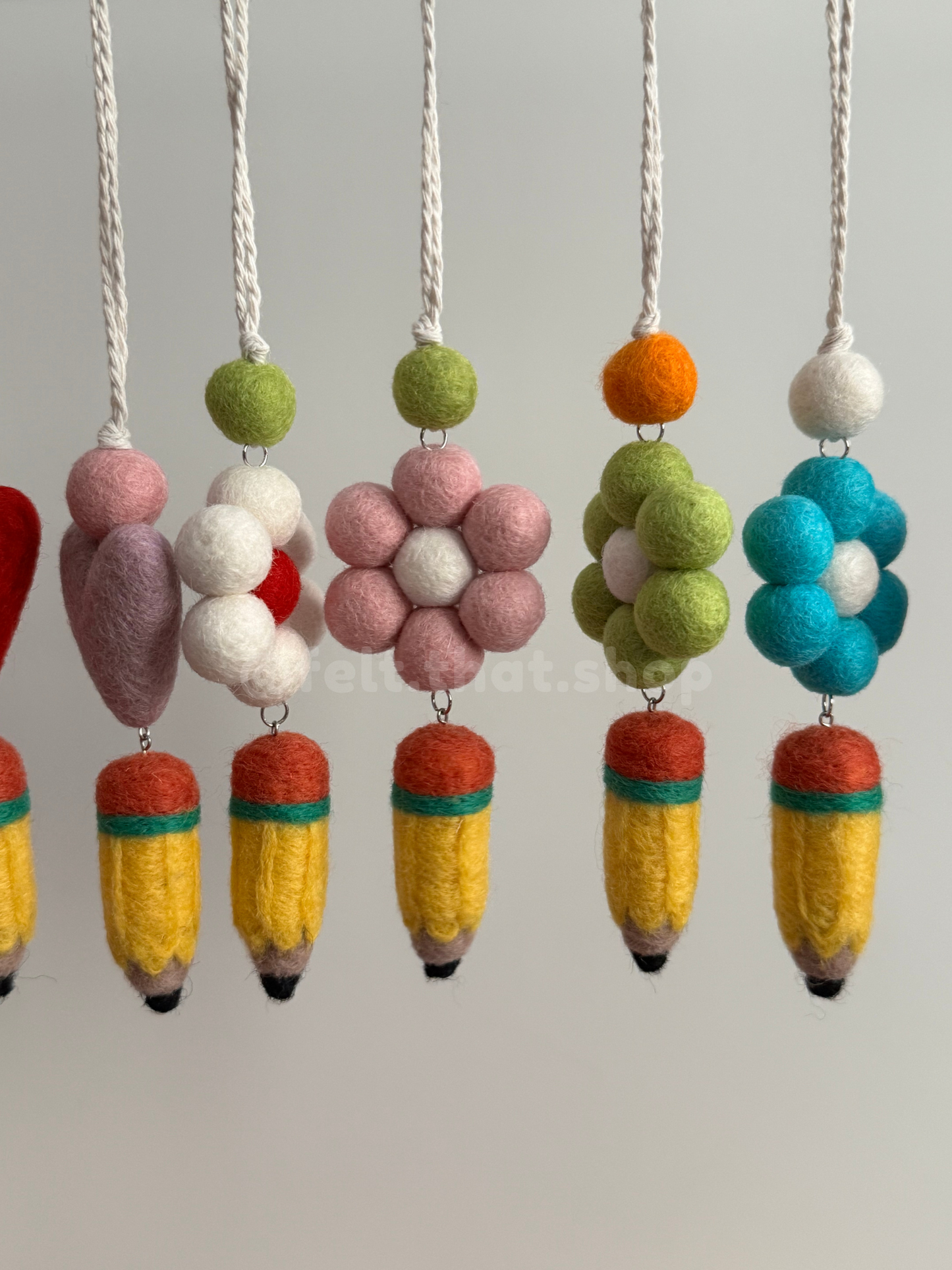 Pencil Car Charm