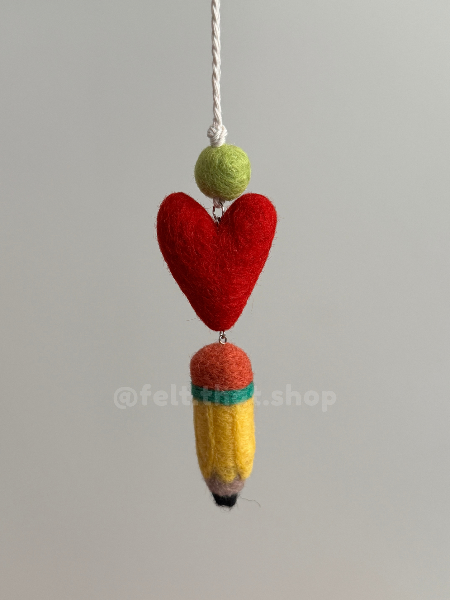 Pencil Car Charm