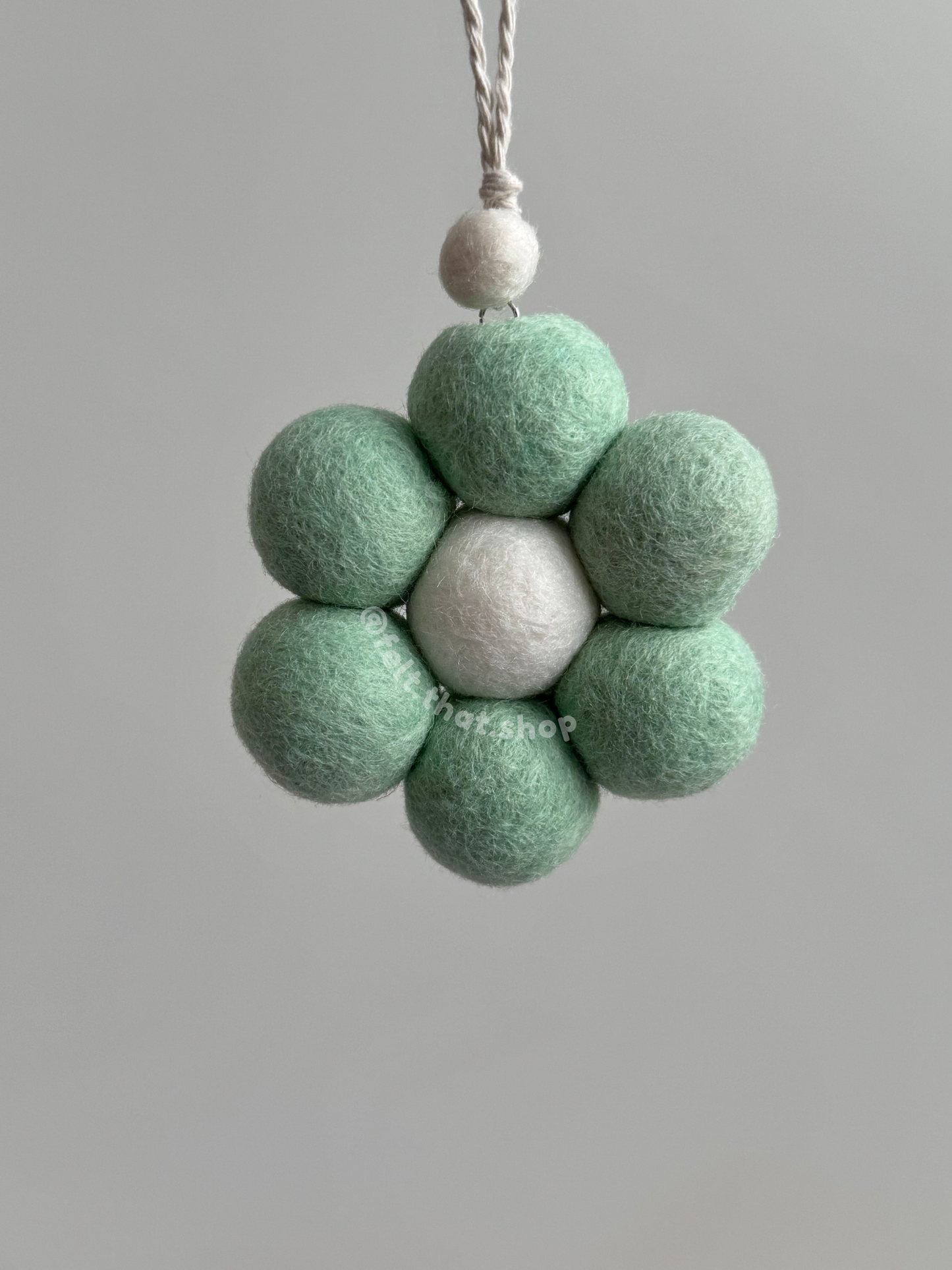 Jumbo Flower Car Charm (Cool)