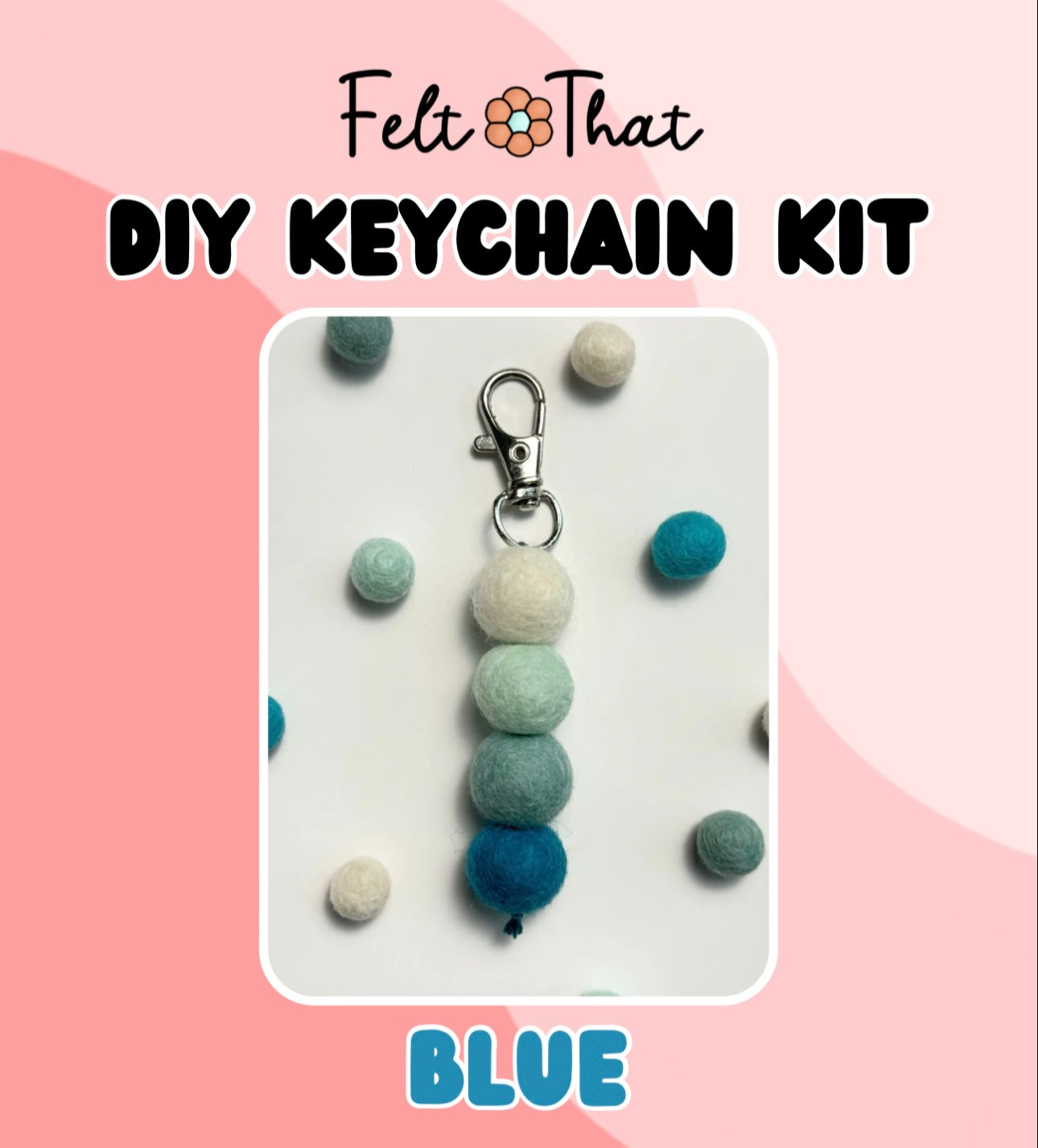 Blue Keychain Kit