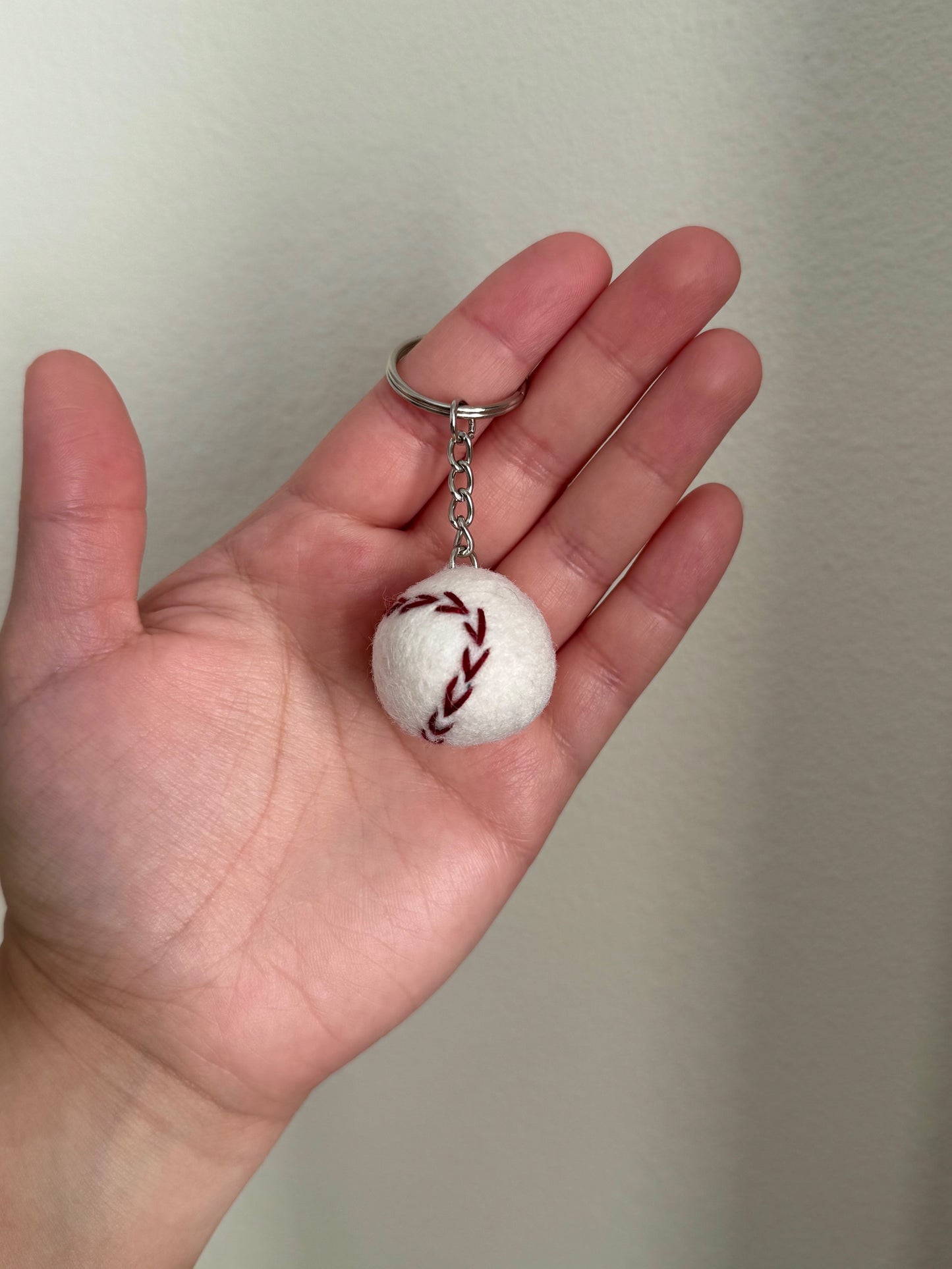 Baseball Keychain