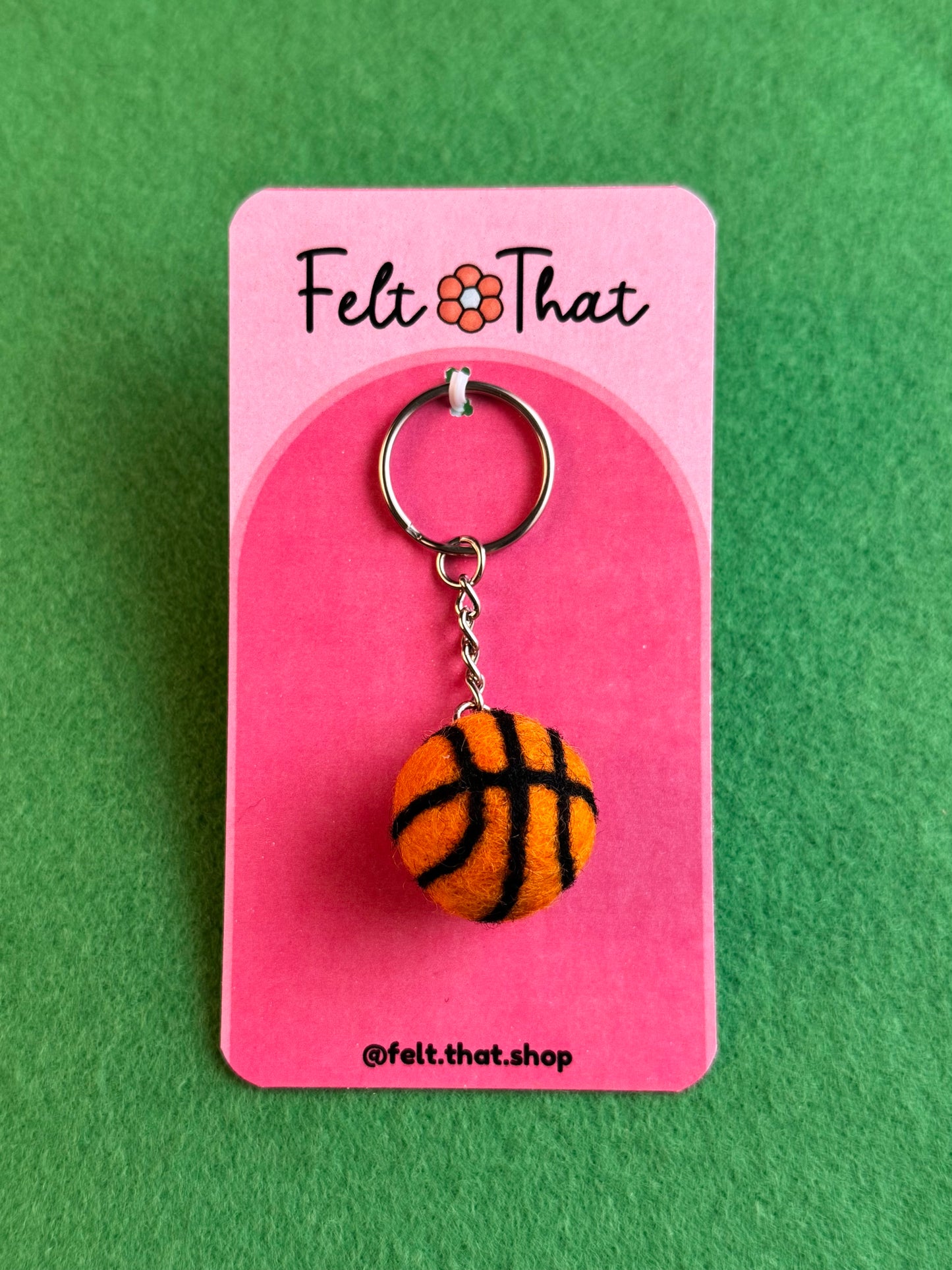 Basketball Keychain