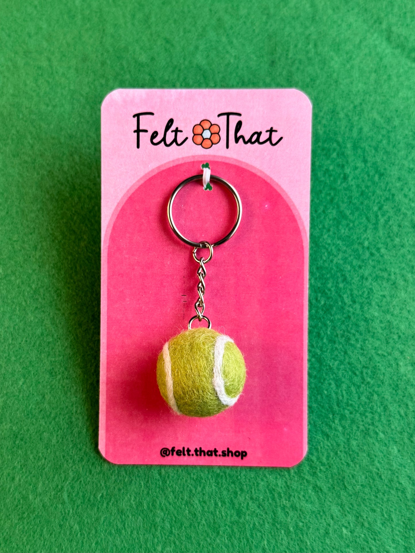 Tennis Keychain