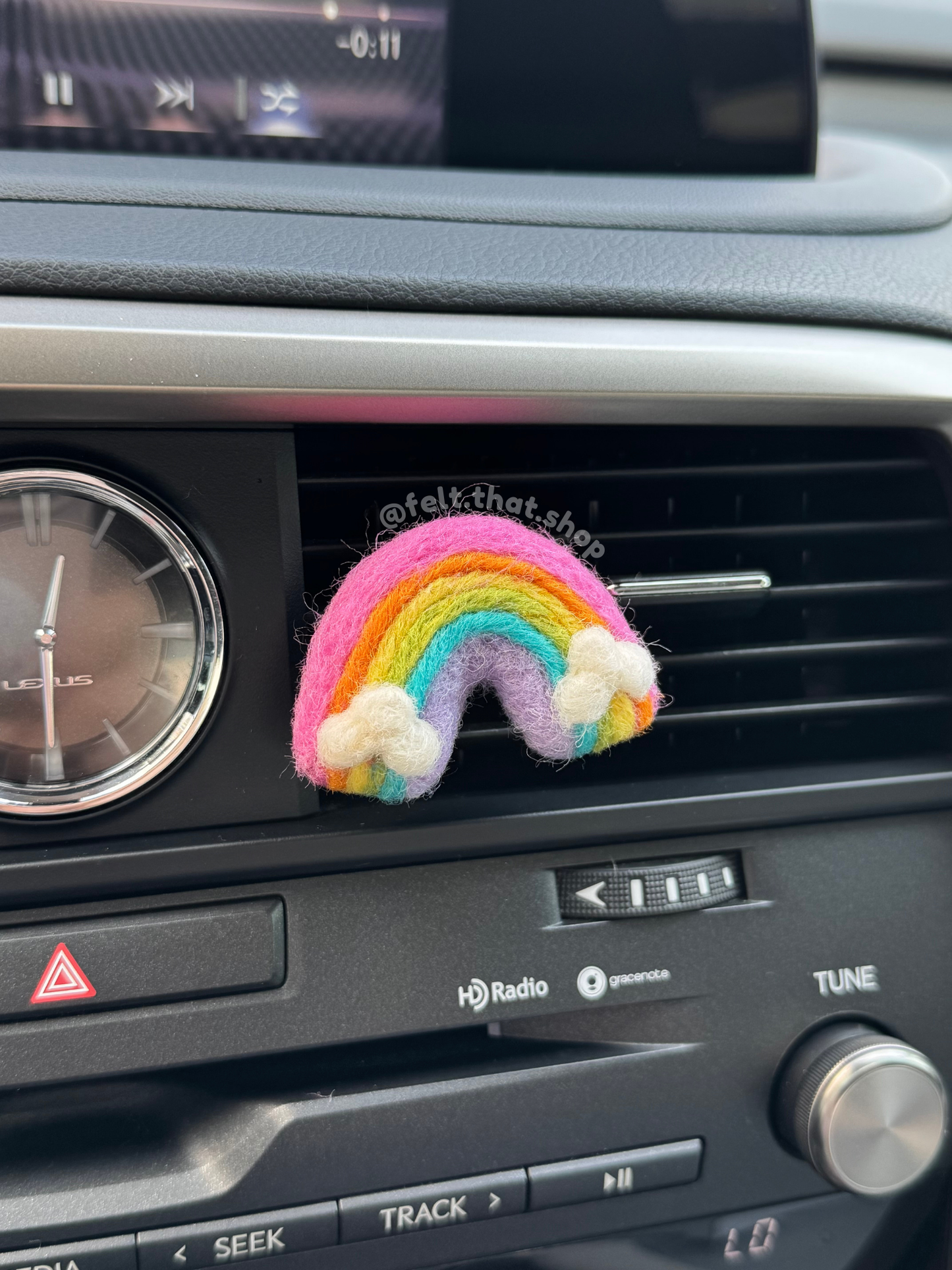 Rainbow Vent Clip