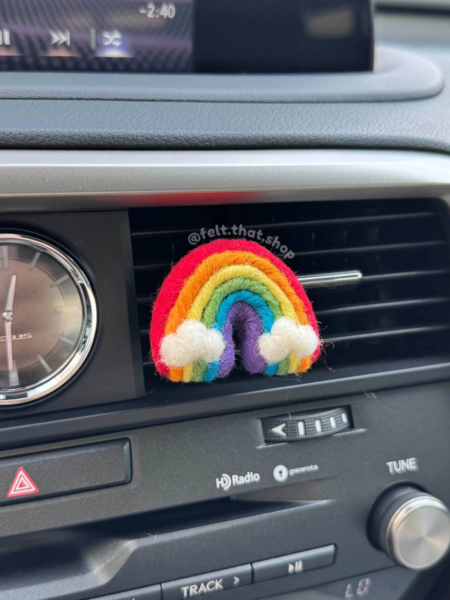 Rainbow Vent Clip