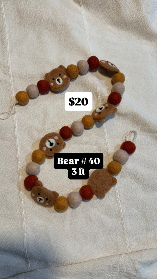 Bear Friend Garland #40