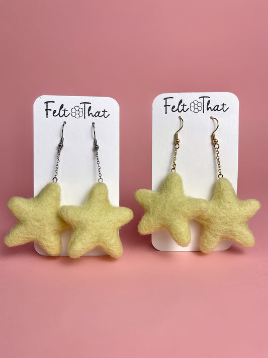 Lemon Star Dangles