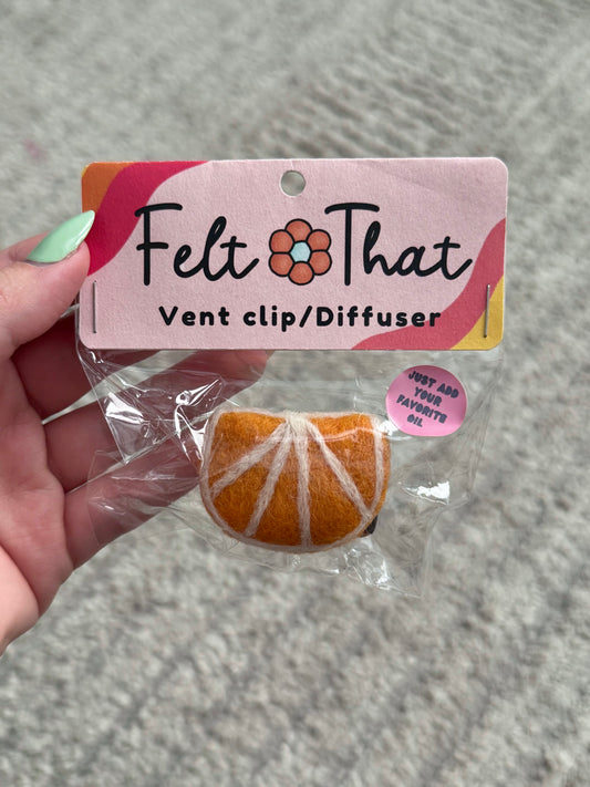 Orange Vent Clip