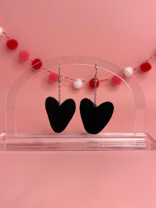 Medium Onyx Hearts