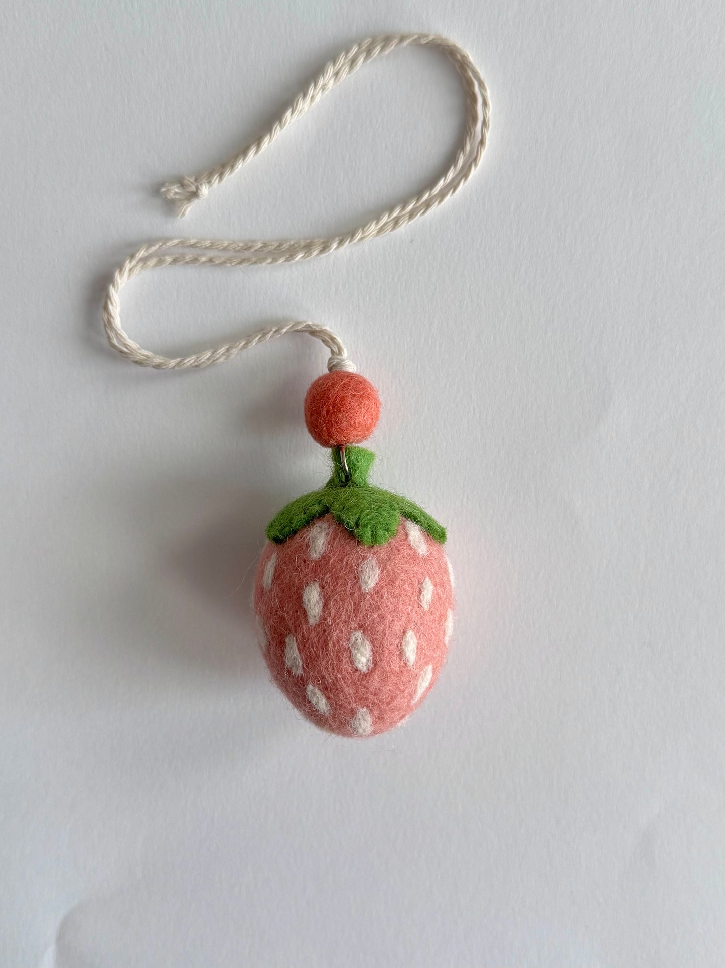 Strawberry Car Charm