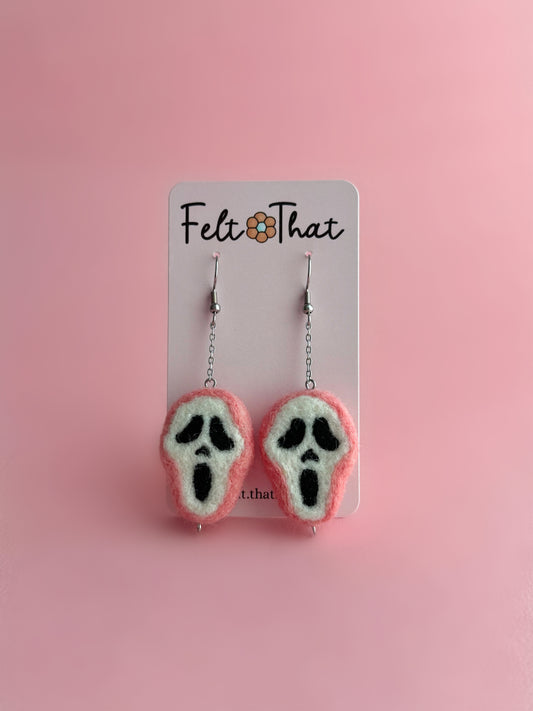 Ghostface Dangles (Pink)