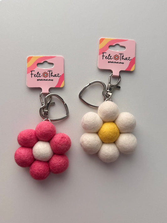 Flower Bag Charm