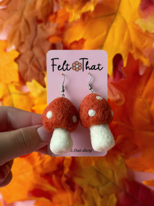 Sienna Mushroom Earrings