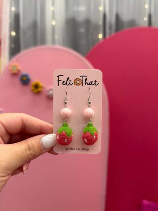 Mini Pink Strawberries