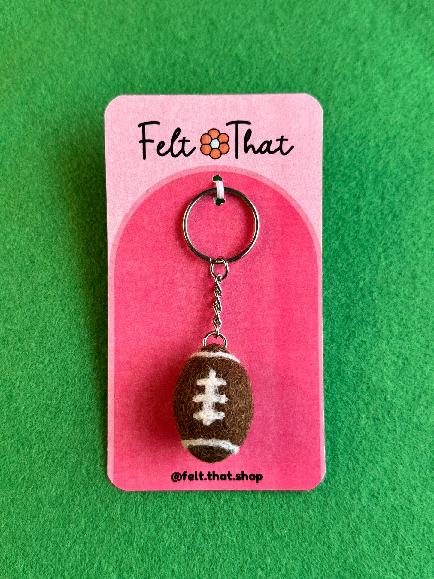 Football Keychain