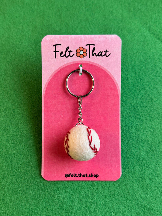 Baseball Keychain