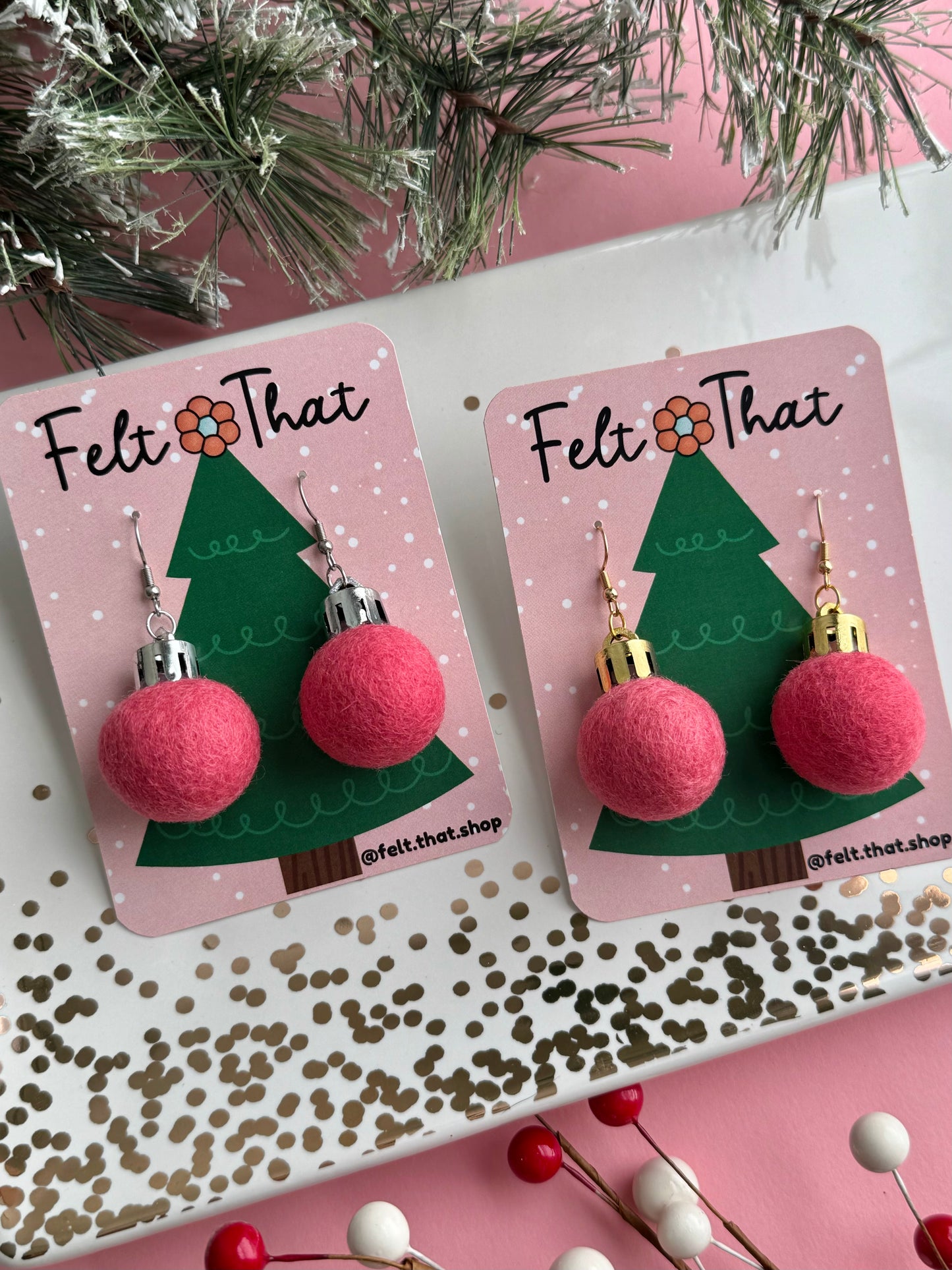 Berry Bliss Ornament Earrings