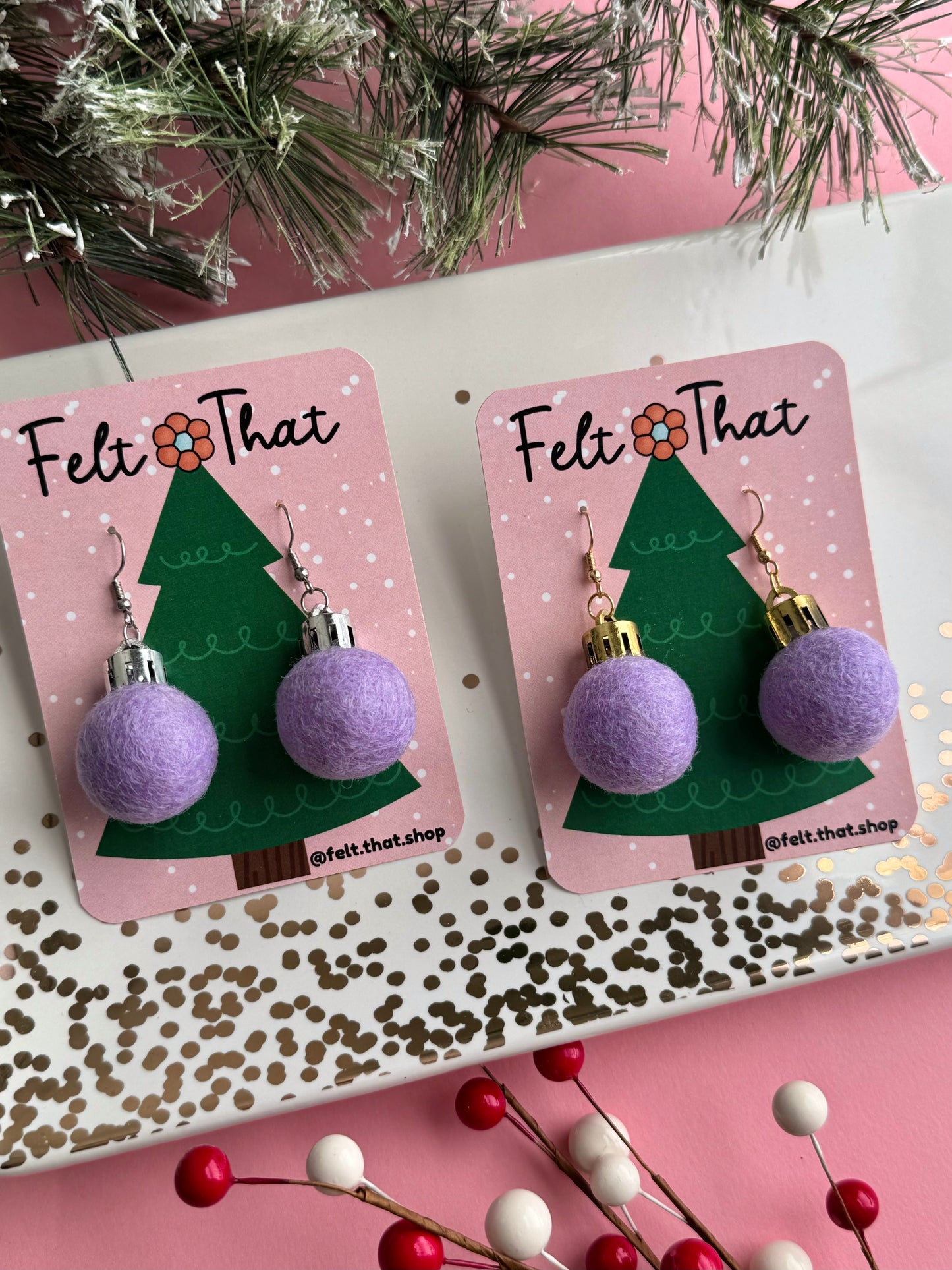 Sugarplum Ornament Earrings