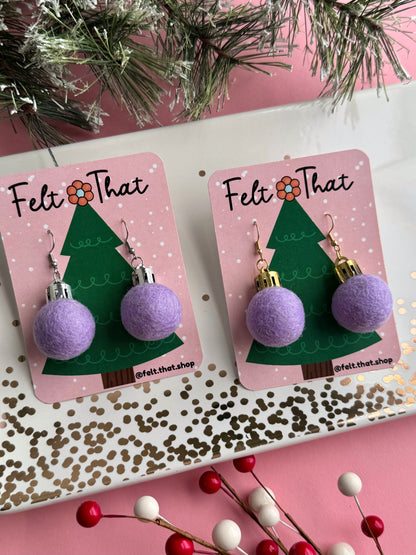 Sugarplum Ornament Earrings