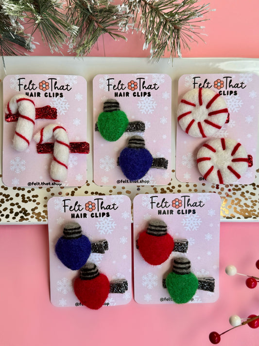 Holiday Hairclips