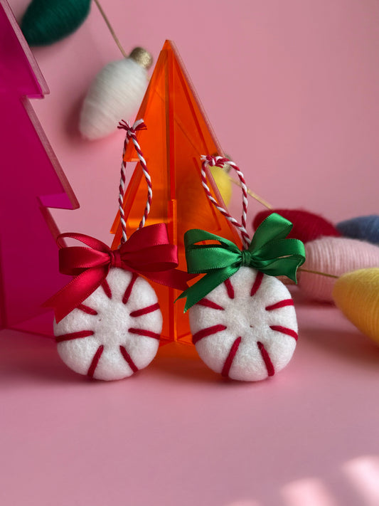 Peppermint Ornament